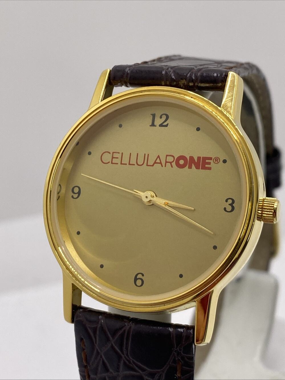 Vintage Cellular One Gold Unisex Promo Watch New Battery